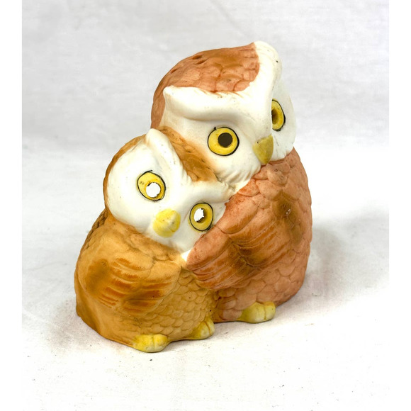 Charming Vintage Owl Ceramic Candle Holder - Glows with Magical Ambiance - Picture 6 of 9